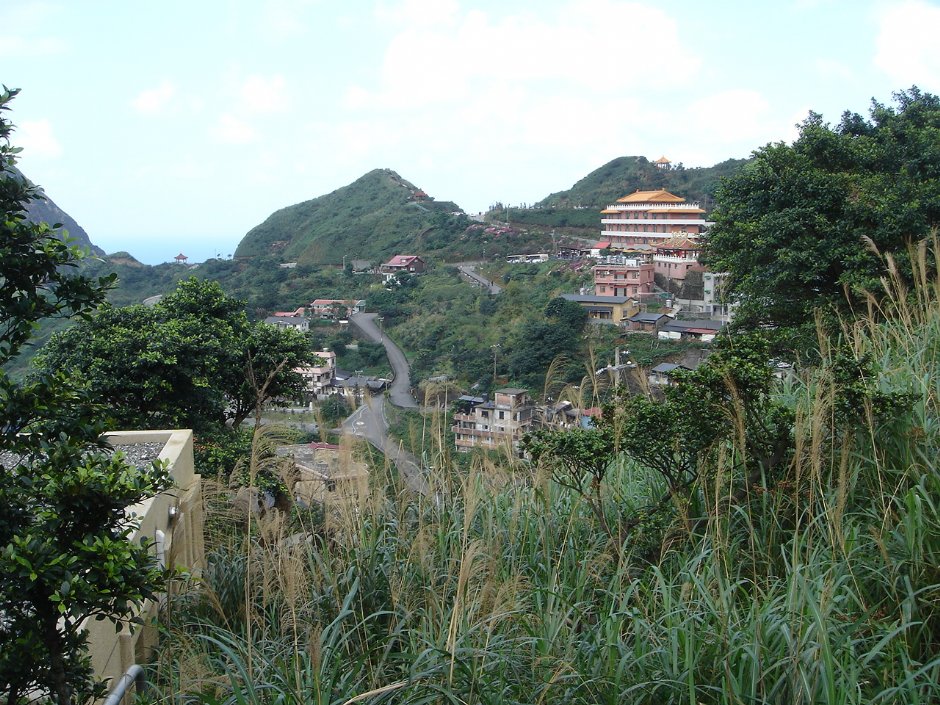 俯瞰金瓜石聚落 攝影：余燕鳳