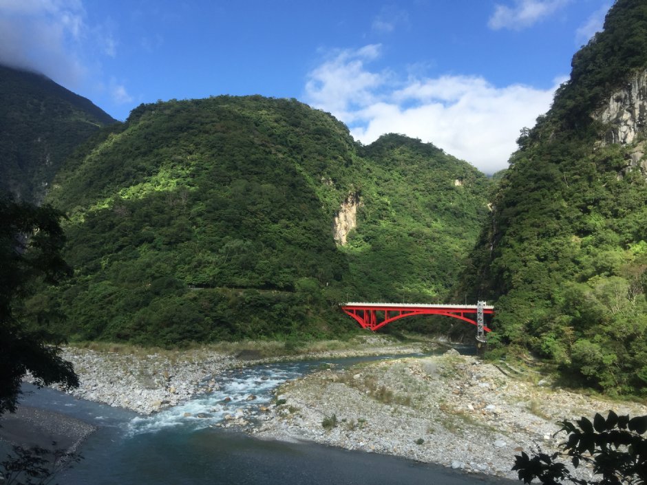 太魯閣峽谷風光 攝影：Eva隨手拍