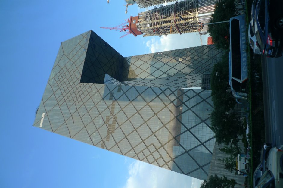 央視大樓 攝影：Eva隨手拍