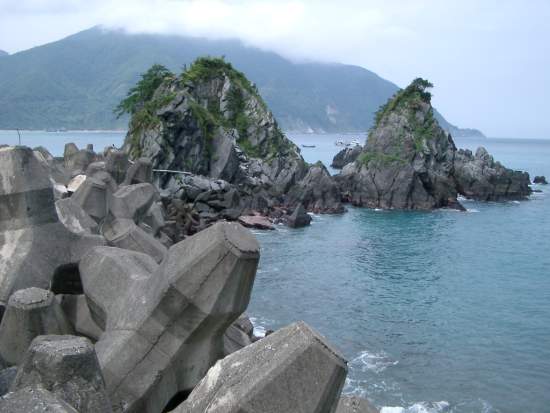 海岸消波塊 攝影：老山羊