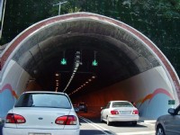 雪山隧道東行線入口<br/> 攝影：Eva隨手拍