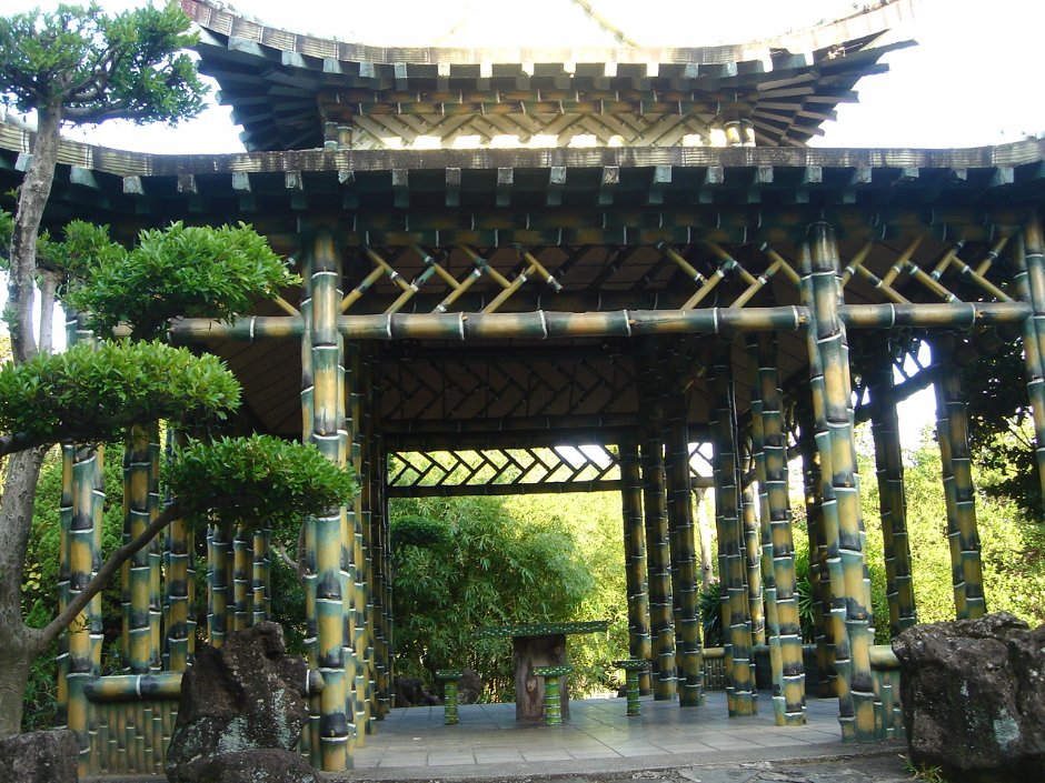 竹飾涼亭 攝影：余燕鳳