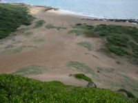 大片的砂地<br/> 攝影：老山羊部落格