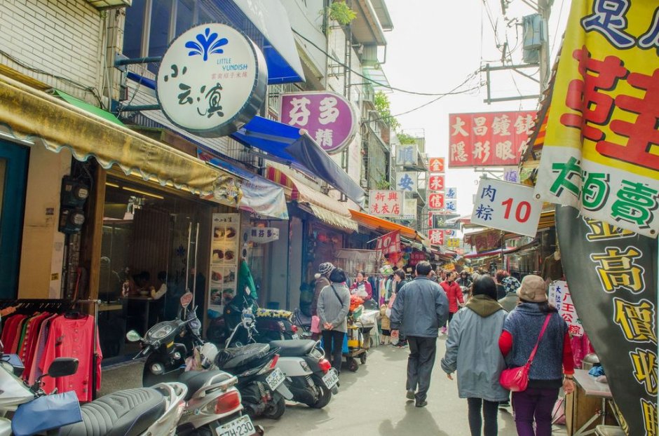 忠贞商圈(魅力金三角) 摄影：桃園市政府觀光旅遊局 提供