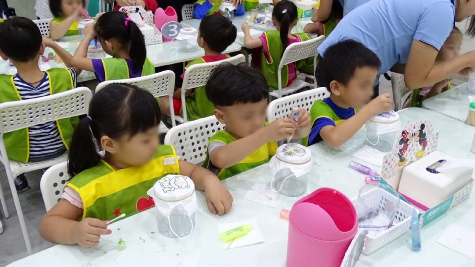 口罩彩绘DIY 摄影：華新MASK創意生活館