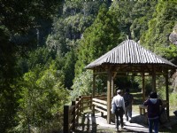 201507榛山瀑布涼亭<br/> 攝影：旅遊王攝影組