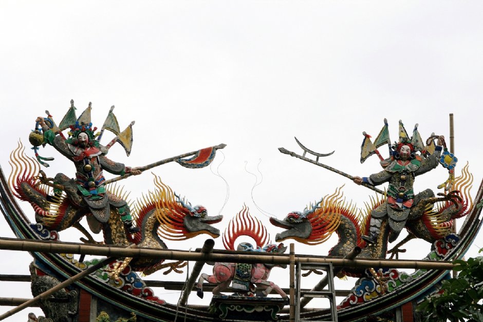 福德宮屋頂 攝影：陳銘祥