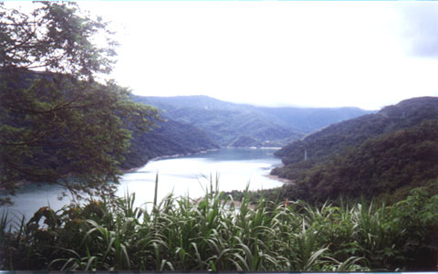 明湖水庫湖景 攝影：南投縣政府
