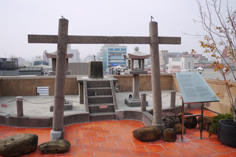 林百貨頂樓神社 攝影：旅遊王攝影組