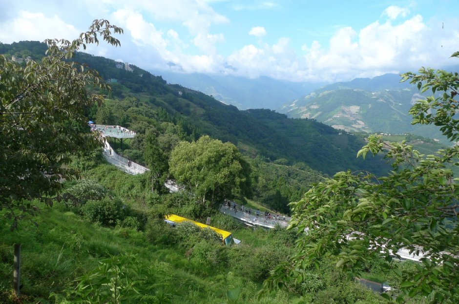 清境高空觀景步道 攝影：Eva隨手拍