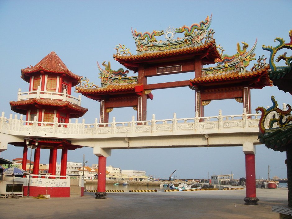 吉貝觀音寺牌樓 攝影：陳美吟