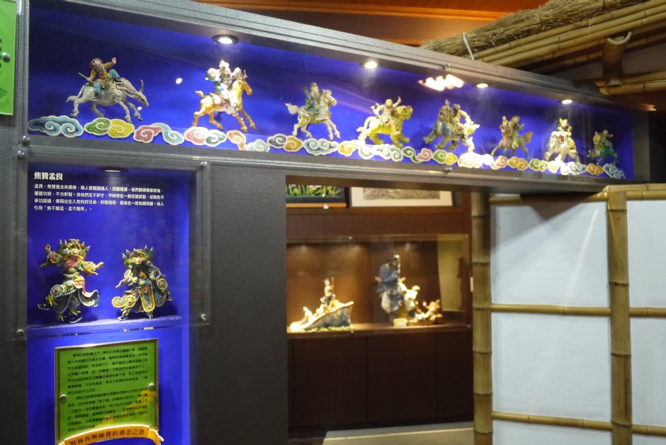 交趾剪黏藝術品 攝影：旅遊王攝影組