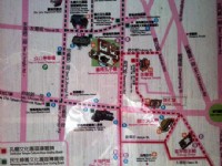 台南法華寺-孔廟文化園區導覽牌<br/> 攝影：山景