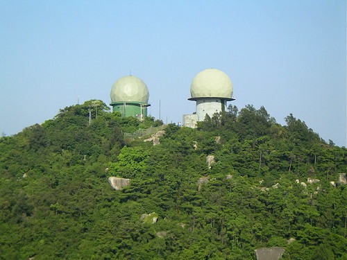 太武山上的雷達 攝影：外婆的澎湖灣-離島行腳