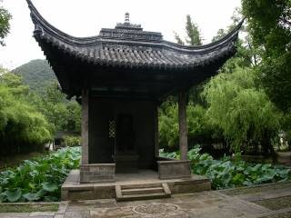 蘭亭一景 攝影：北有九寨溝，南有蘇杭