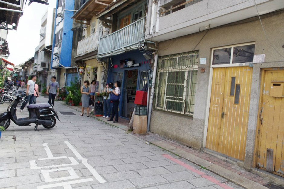 神農街是五條港的重要據點 攝影：Eva隨手拍