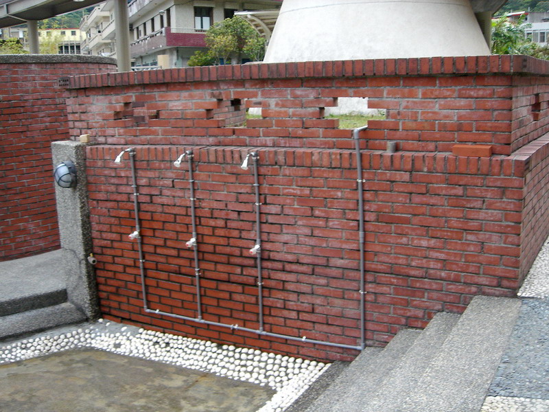 沖洗淋浴區 攝影：余燕鳳