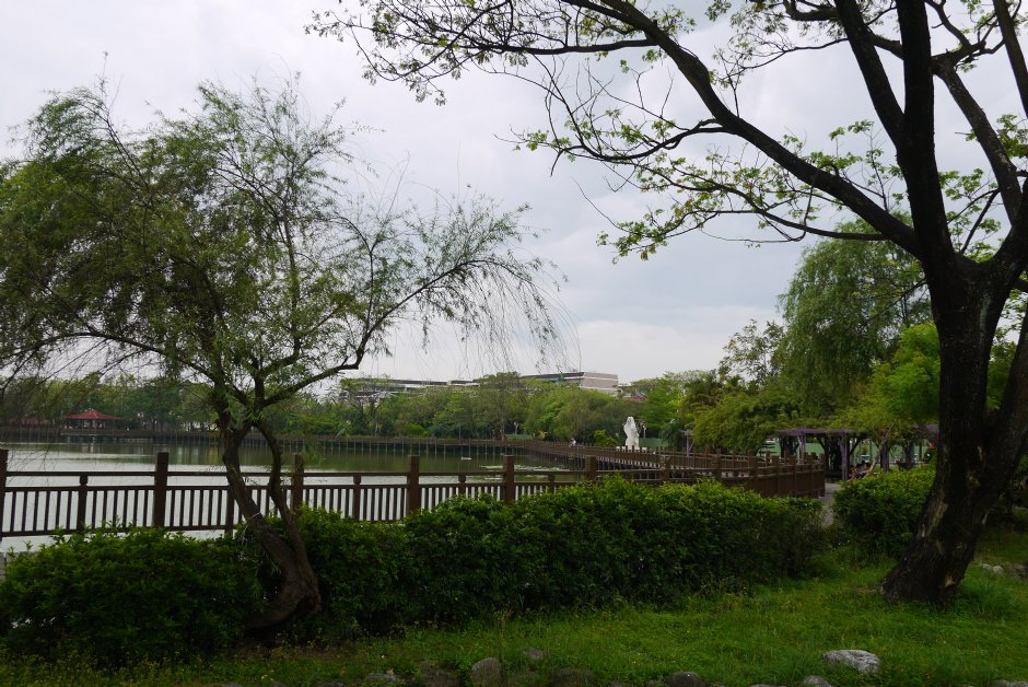 天鵝湖公園木棧道 攝影：旅遊王攝影組
