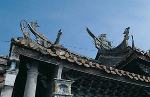 屋簷一角 攝影：雲林縣政府