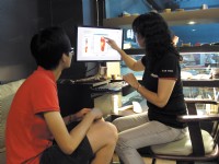 檢測區<br/> 攝影：彪琥台灣鞋故事館 提供