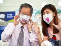 口罩彩绘DIY<br/> 摄影：華新MASK創意生活館