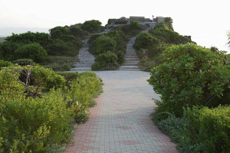 步道通往瞭望台 攝影：老山羊部落格