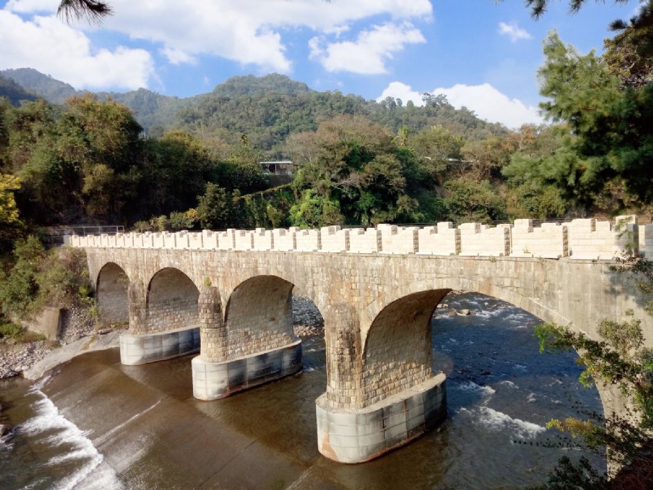 北港溪石橋 攝影：圖片來源_南投縣政府文化局
