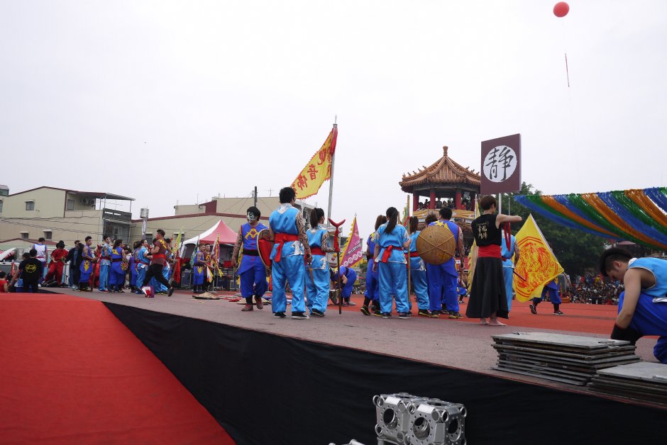 2014宋江陣嘉年華會中華醫事科技大學 攝影：三井