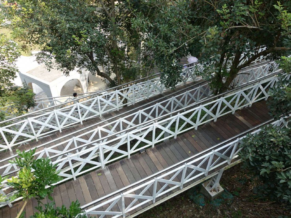 竹崎親水公園(天空走廊) 攝影：陳美吟