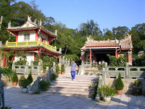 太武山頂的海印寺 攝影：外婆的澎湖灣-離島行腳