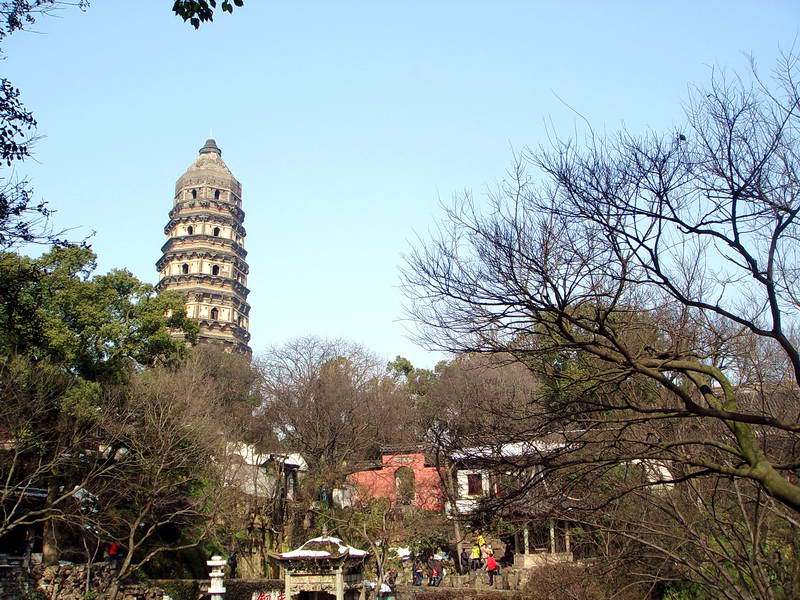 遠望雲巖寺塔(虎丘塔) 攝影：余佳樺