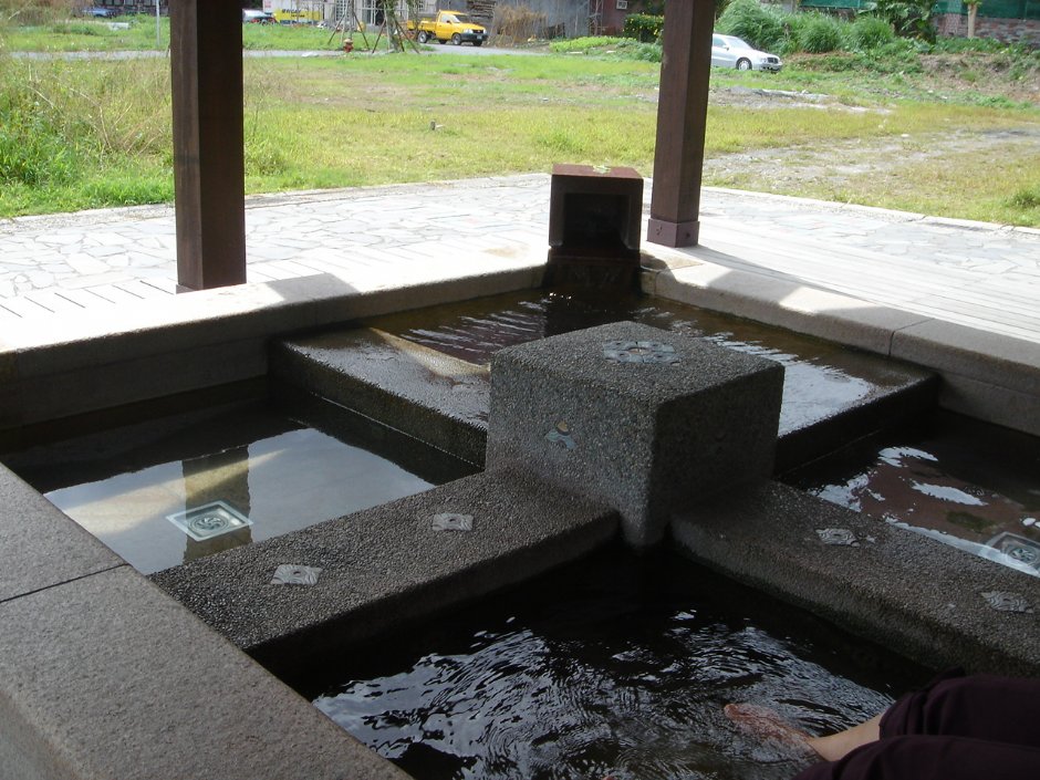 湯圍溝公園泡腳池(第三池) 攝影：余燕鳳