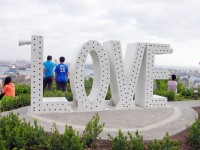 觀景台上的LOVE地標是熱門打卡點<br/> 攝影：Eva隨手拍