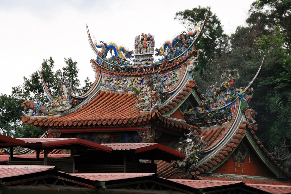 福德宮屋頂 攝影：陳銘祥