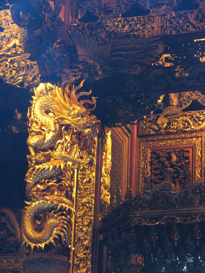 祖師廟的建築雕飾 攝影：林仲哲