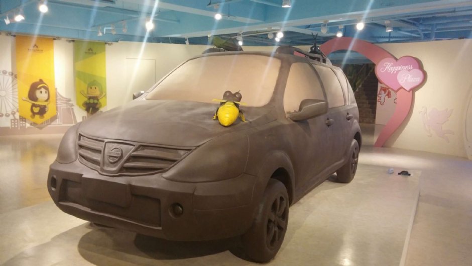 巧克力车 摄影：世界巧克力夢公園