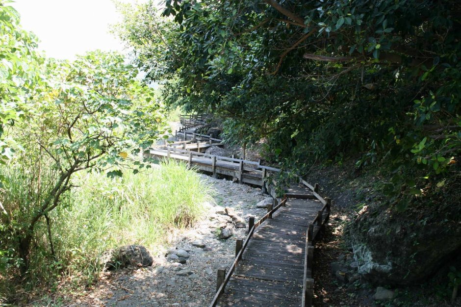 蜿蜒的木棧道 攝影：老山羊部落格