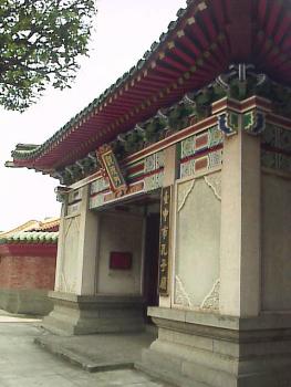 孔廟觀德門 攝影：郭香妙