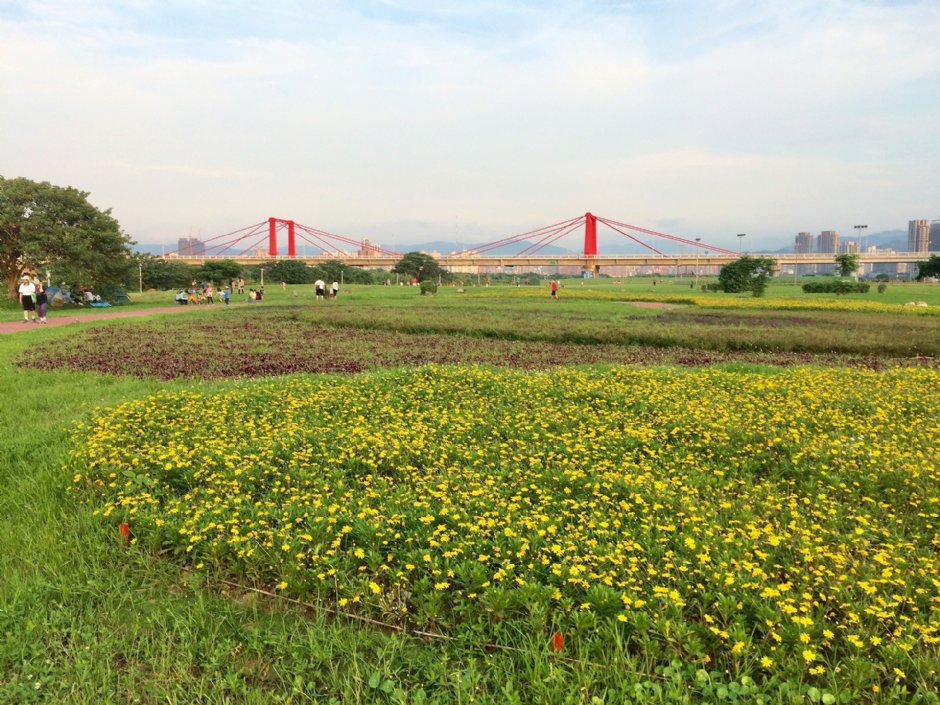 江翠礫間水岸公園 攝影：Eva隨手拍