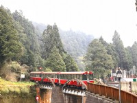 阿里山森林小火車<br/> 攝影：陳皮梅
