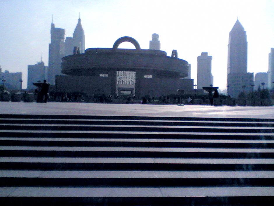 上海博物館遠景 攝影：台灣旅盟