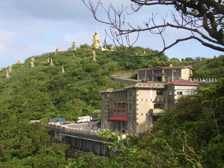 远眺华藏海殿 摄影：鄭瑄頤