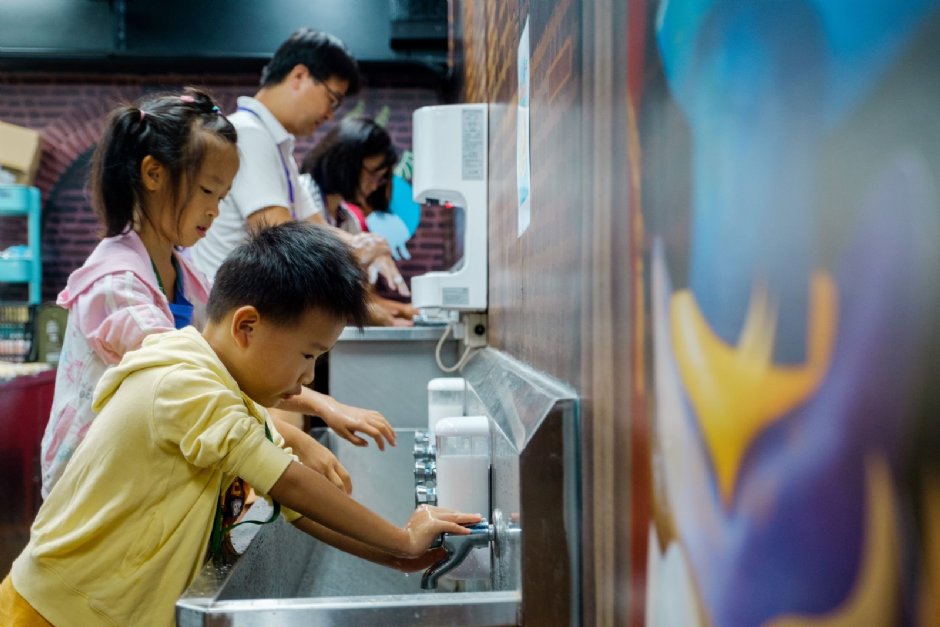 DIY前洗手 攝影：台灣優格餅乾學院 提供