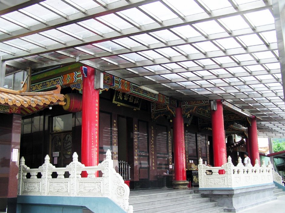 樟山寺廟門 攝影：陳李豪