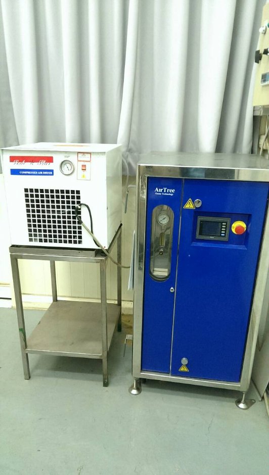 臭氧滅菌設備 攝影：金礁溪觀光工廠 提供