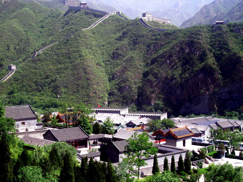 遠眺居庸關 攝影：李佩璇