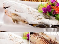 午餐-野生鹽烤湖魚<br/> 攝影：大湖風景遊樂區 提供