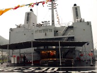 武夷軍艦甲板<br/> 攝影：amo