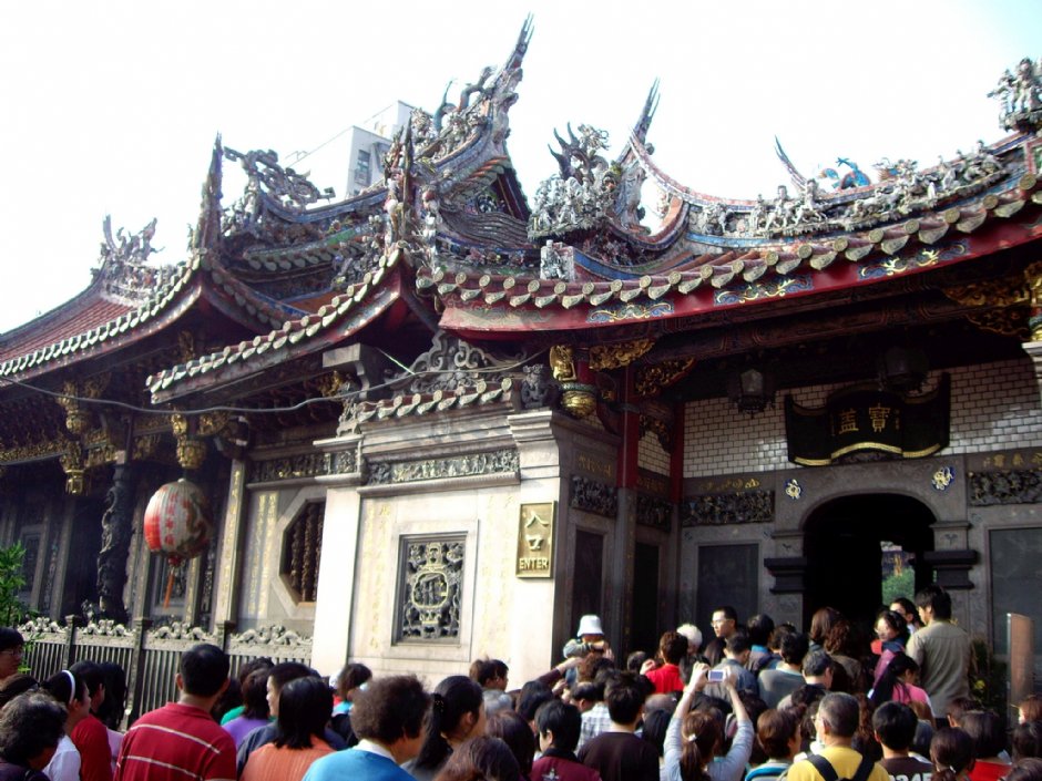 艋舺龍山寺 攝影：Eva隨手拍