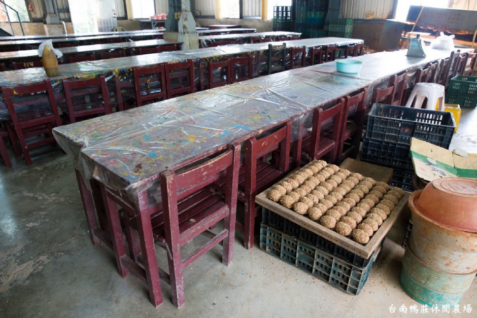 蛋品加工 摄影：台南鴨莊休閒農場